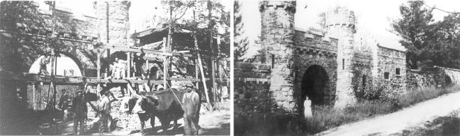Searles Castle, Windham NH, Main Gate