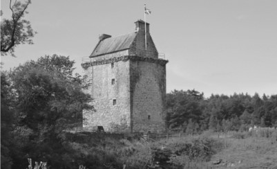 Pictured above in Gilnockie Tower, located 2.3 miles north of Canonbie Scotland, built by Johnnie Armstrong, around 1520. The Lochinvar, made his escape through Cannobie in Sir Walter Scott’s poem