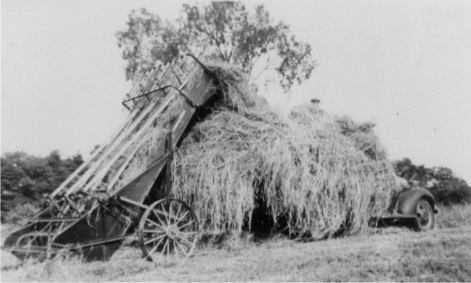 Haying on the Markewich Farm in West Windham
